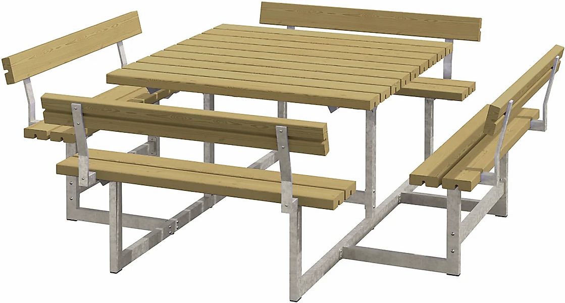 PLUS Garten-Essgruppe ""Picnic" Kombimöbel mit 4 Rückenlehnen", (1 tlg.), 2 günstig online kaufen