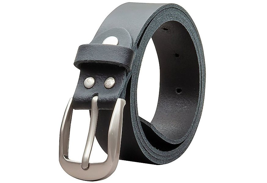 COLOGNEBELT Ledergürtel OM32-SL-Schwarz MADE IN GERMANY, Schwarz Kürzbar, 1 günstig online kaufen