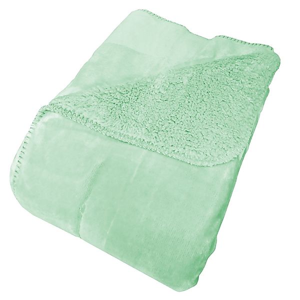 Wohndecke Flanell und Sherpa, VIVA Home, günstig online kaufen