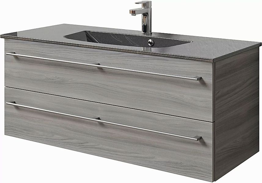 Saphir Waschtisch "Serie 6025 Mineralmarmor-Waschtisch mit Unterschrank, 11 günstig online kaufen