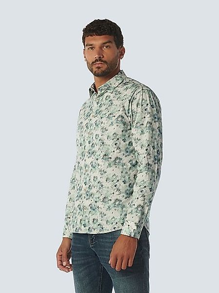NO EXCESS Langarmhemd - Print Hemd - Freizeithemd Herren - modern fit - All günstig online kaufen