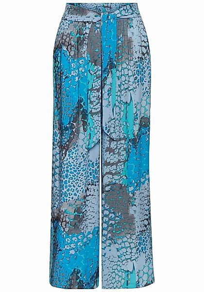 Buffalo Palazzohose, mit Animalprint und elastischem Bund, Schlupfhose, Sto günstig online kaufen