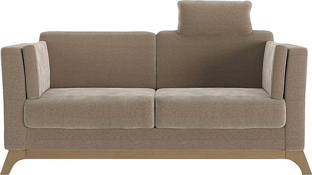 Home affaire 2,5-Sitzer "Viva", wahlweise mit Holzrahmen aus Buche günstig online kaufen