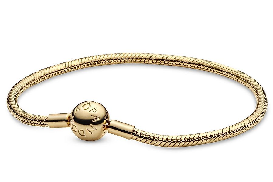 Pandora Charm-Armband Damenarmband für Charms Schlange Goldfarben günstig online kaufen