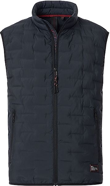 Casa Moda Bodywarmer Hybrid Navy - Größe L günstig online kaufen