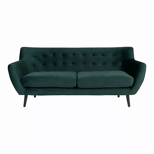 ebuy24 Sofa Monte Sofa 3 Sitzer Velour grün. günstig online kaufen
