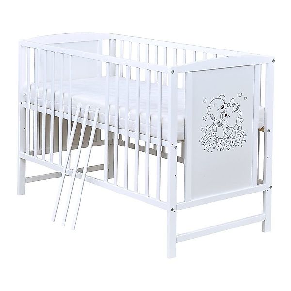 Baby-Delux Komplettbett Babybett Mia Komplettset, 7-tlg., Kinderbett 60x120 günstig online kaufen