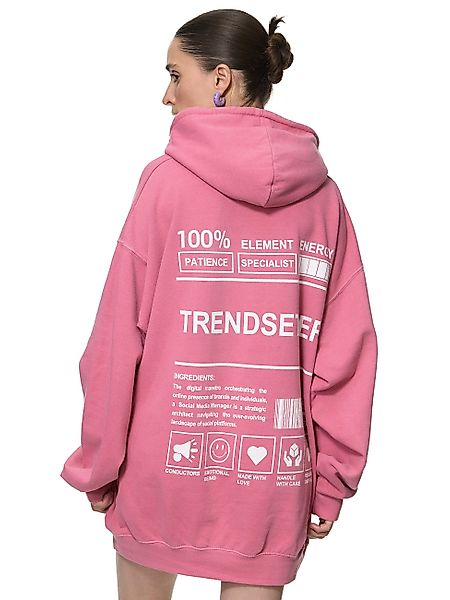 Worldclassca Hoodie Worldclassca Oversized TRENDSETTER Print günstig online kaufen