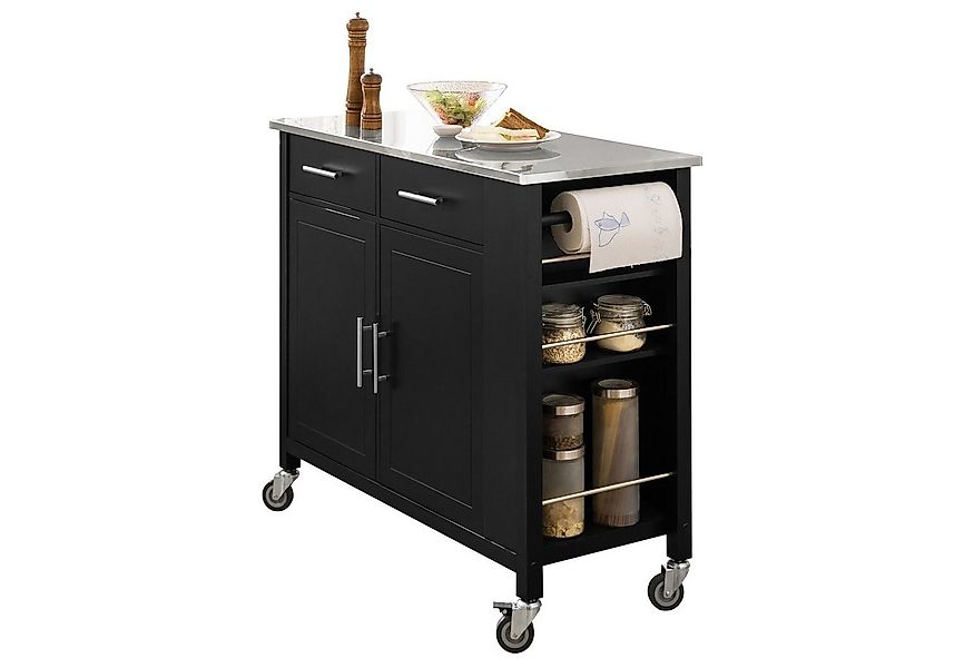 SoBuy Küchenwagen FKW108, Kücheninsel mit Arbeitsplatte, Sideboard freisteh günstig online kaufen