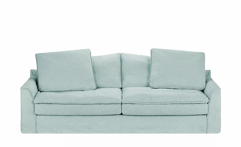 SOHO Sofa 3-sitzig  Sarvika ¦ blau ¦ Maße (cm): B: 233 H: 95 T: 114.0 Polst günstig online kaufen