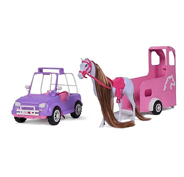 SIMBA Babypuppe Steffi Love - Horse Trailer - Pferdeanhänger günstig online kaufen