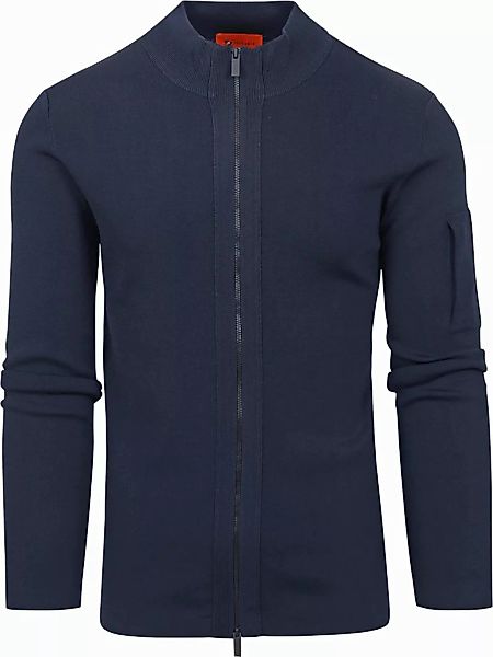 Suitable Strickjacke Curtis Navy - Größe M günstig online kaufen