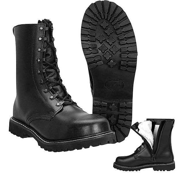 Mil-Tec Bundeswehr Pilotenstiefel mit Innenfutter Stiefel Gefüttert günstig online kaufen