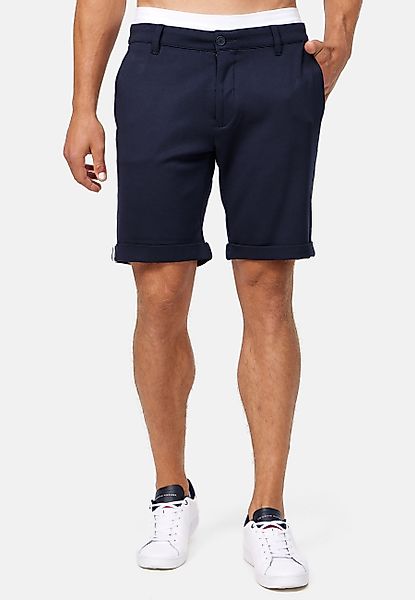 Indicode Chinoshorts Chiltern aus elastischer Baumwoll-Qualität günstig online kaufen