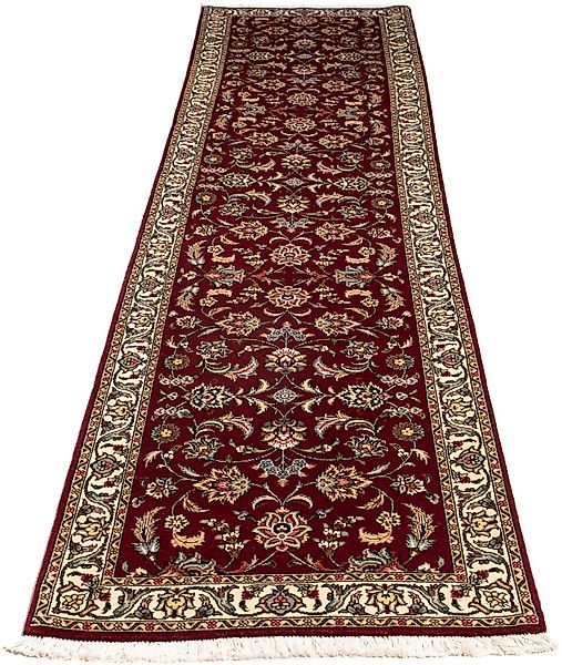 morgenland Orientteppich »Perser - Täbriz - Royal - 316 x 75 cm - dunkelrot günstig online kaufen