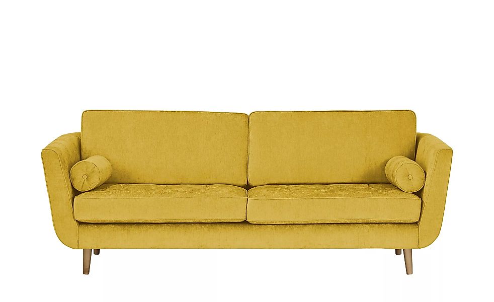 SOHO Sofa 3-sitzig - gelb - 226 cm - 85 cm - 96 cm - Polstermöbel > Sofas > günstig online kaufen