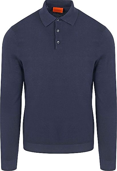 Suitable Compact Cotton Poloshirt Navy - Größe XXL günstig online kaufen