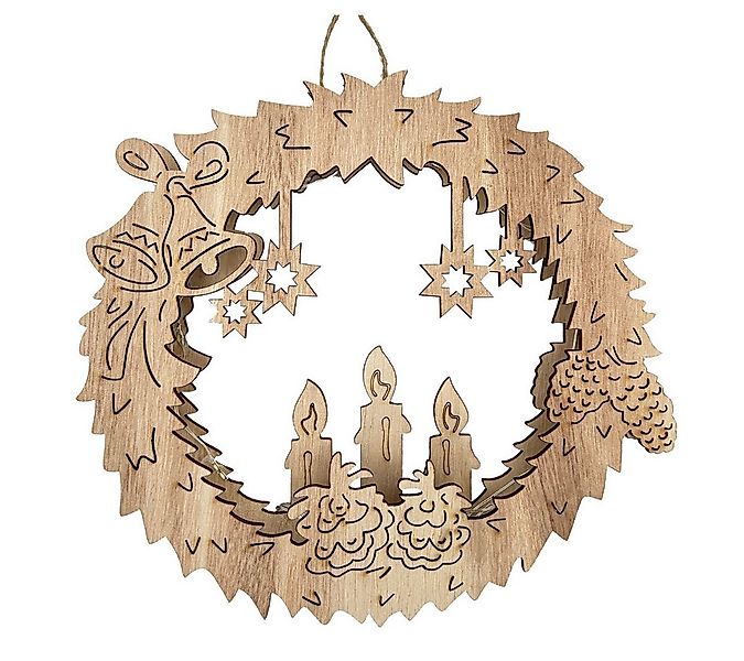 abc HOME LED-Dekofigur Hängedekoration Weihnachten, LEDs, Batteriebetrieben günstig online kaufen