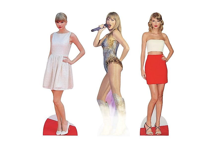 Dekofigur Taylor Swift - 3er Set Tischdekoration günstig online kaufen