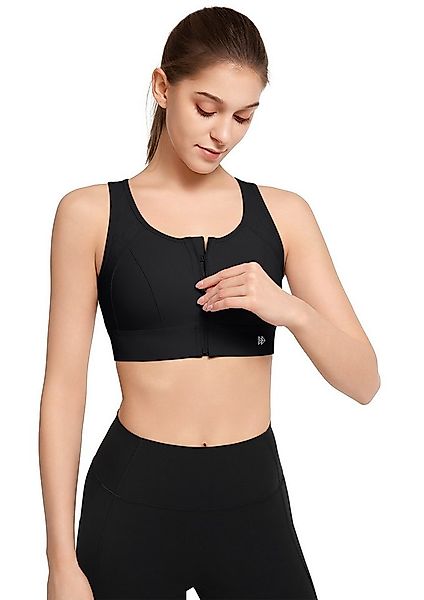 Yvette Sport-BH Damen Starker halt Vorderverschluss Ringerrücken Gepolstert günstig online kaufen