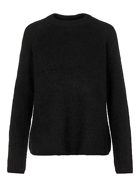 Yas Alva O-ausschnitt Pullover XS Black günstig online kaufen