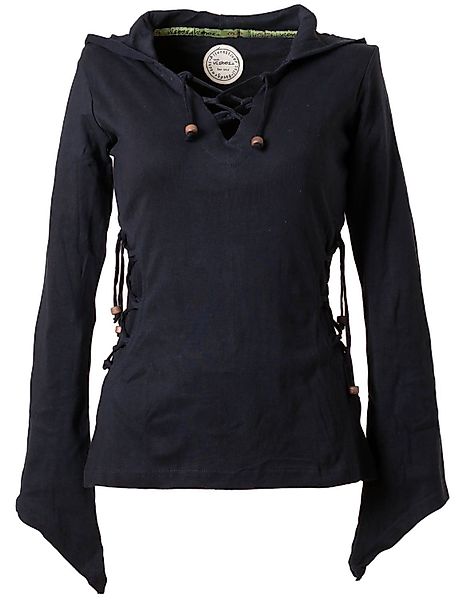 Vishes Kapuzenshirt Elfenshirt Zipfelkapuze und Bändern günstig online kaufen
