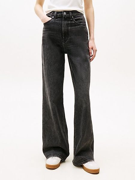 Tommy Jeans Weite Jeans Claire High Rise mit Logo-Badge günstig online kaufen