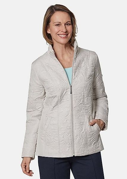 GOLDNER Steppjacke Jacke mit floraler Steppung Ohne günstig online kaufen