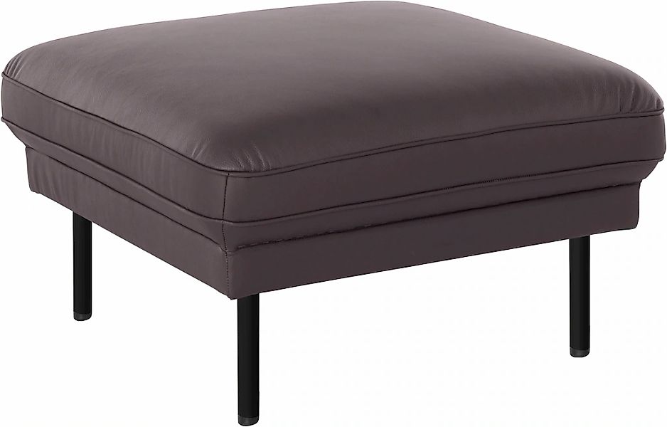 Home affaire Hocker "Nordfyn" edles Design in 3 Bezugsqualitäten, Design by günstig online kaufen