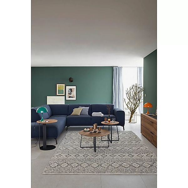 Skandinavischer Teppich Alva • Handwebteppich • 3 Groessen - Beige / 200 x günstig online kaufen