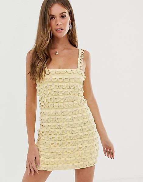Stevie May – Margot – Trägerkleid-Gelb günstig online kaufen