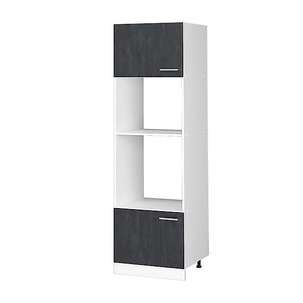 Vicco Mikrowellenschrank R-Line Küchenregal für die Mikrowelle Schwarz Beto günstig online kaufen