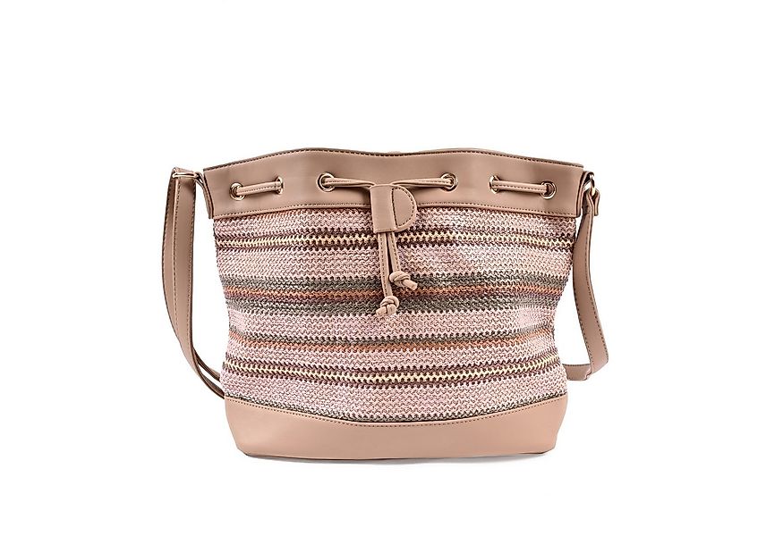 Goodman Design Handtasche Damen Basttasche mit Schultergurt – Bunte Handtas günstig online kaufen