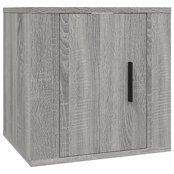 Vidaxl Tv-wandschrank Grau Sonoma 40x34,5x40 Cm günstig online kaufen