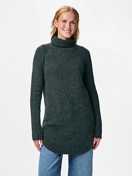 pieces Rollkragenpullover "PCELLEN LS LONG KNIT NOOS BC" günstig online kaufen