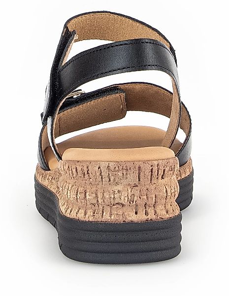 Gabor GENUA Sandalette, Keilabsatz, Sommerschuh, Sandale günstig online kaufen
