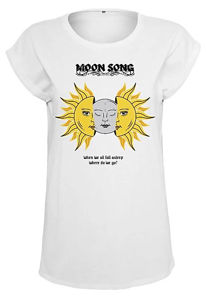 MisterTee T-Shirt "MisterTee Damen Moon Song Tee" günstig online kaufen