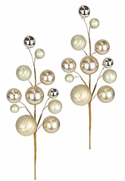 I.GE.A. Kunstzweig "Kunstzweig mit Kugeln" günstig online kaufen