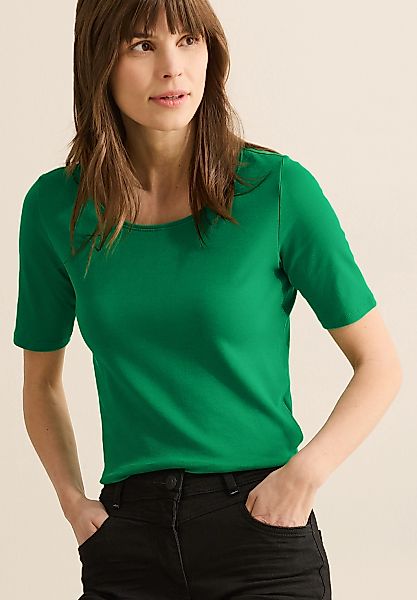 Cecil T-Shirt "Style LENA", mit klassischem Rundhalsausschnitt günstig online kaufen