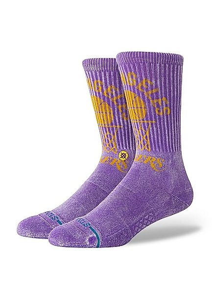 Stance Socken Tagessocke Crew NBA Vintage LA Lakers violett - 1 Paar günstig online kaufen