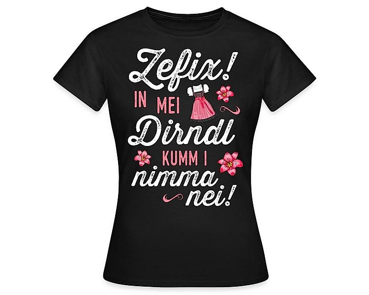Spreadshirt T-Shirt Lustiges Dirndl Motiv Mit Spruch Für Damen Frauen T-Shi günstig online kaufen