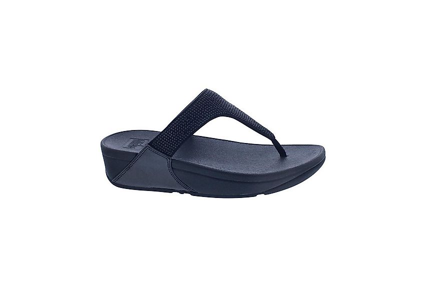 Fitflop FitFlop Lulu Chrystal Embellished Toe-Post Sandals All Black Pantol günstig online kaufen