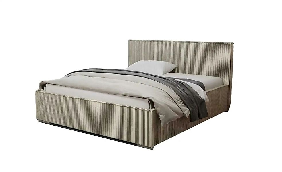 Polsterbett   ¦ beige ¦ Maße (cm): B: 198 H: 100 Betten > Polsterbetten - H günstig online kaufen