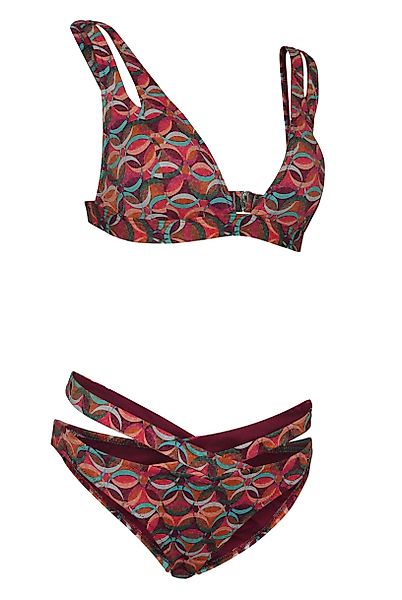 dynamic24 Triangel-Bikini (2-St) Bikinihose Bikinitop C/D günstig online kaufen