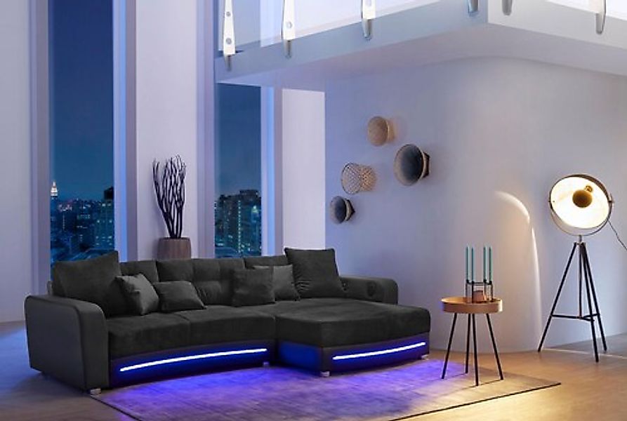 Jockenhöfer Gruppe Ecksofa »Laredo L-Form« inklusive RGB-LED-Beleuchtung un günstig online kaufen