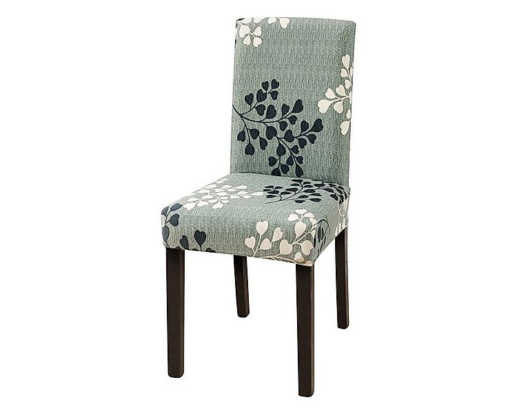 Rosnek Stuhlhusse Stretch,Blumen Geometrisches Muster,für Bankett Esszimmer günstig online kaufen