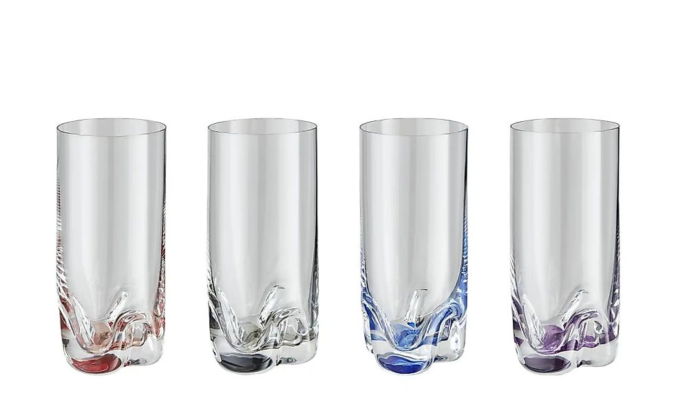 Peill+Putzler Longdrinkglas  4er-Set  Fiesta ¦ mehrfarbig ¦ Maße (cm): H: 1 günstig online kaufen