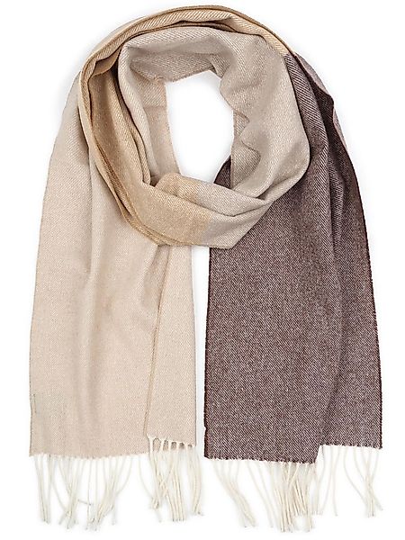 Profuomo Schal Lammwolle Beige Braun - günstig online kaufen