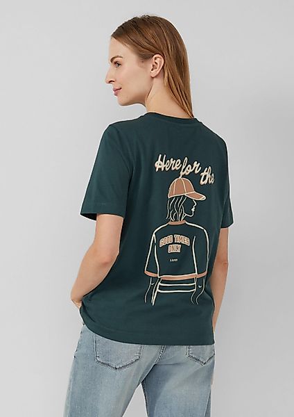 s.Oliver Kurzarmshirt T-Shirt T-Shirt im Relaxed günstig online kaufen