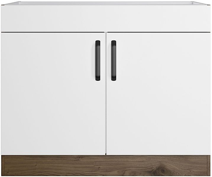 wiho Küchen Spülenschrank Elba Breite 100 günstig online kaufen
